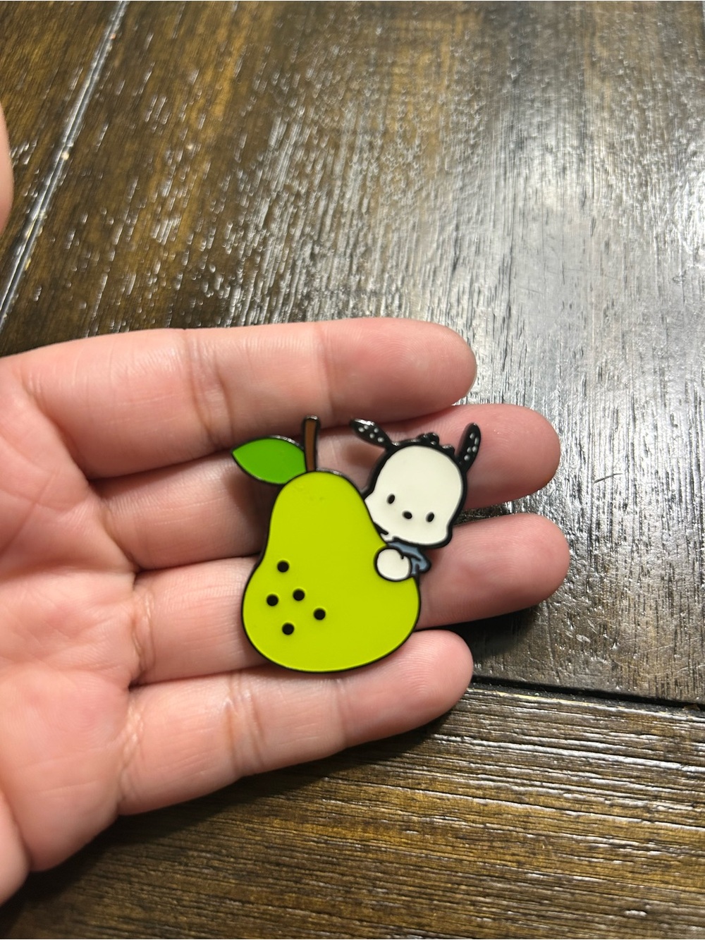 Pochacco Pear Pin